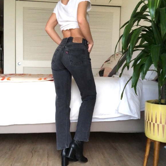 Levi's Denim - Vintage 501 Levi’s USA made 24 Black